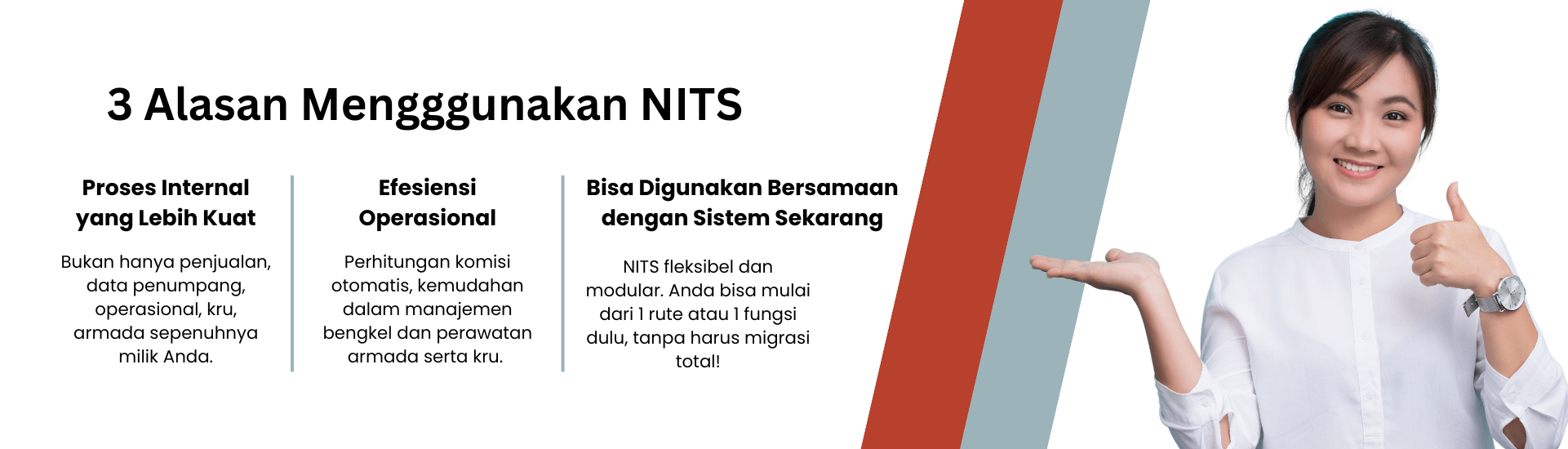 3 Alasan PO Mengggunakan NITS